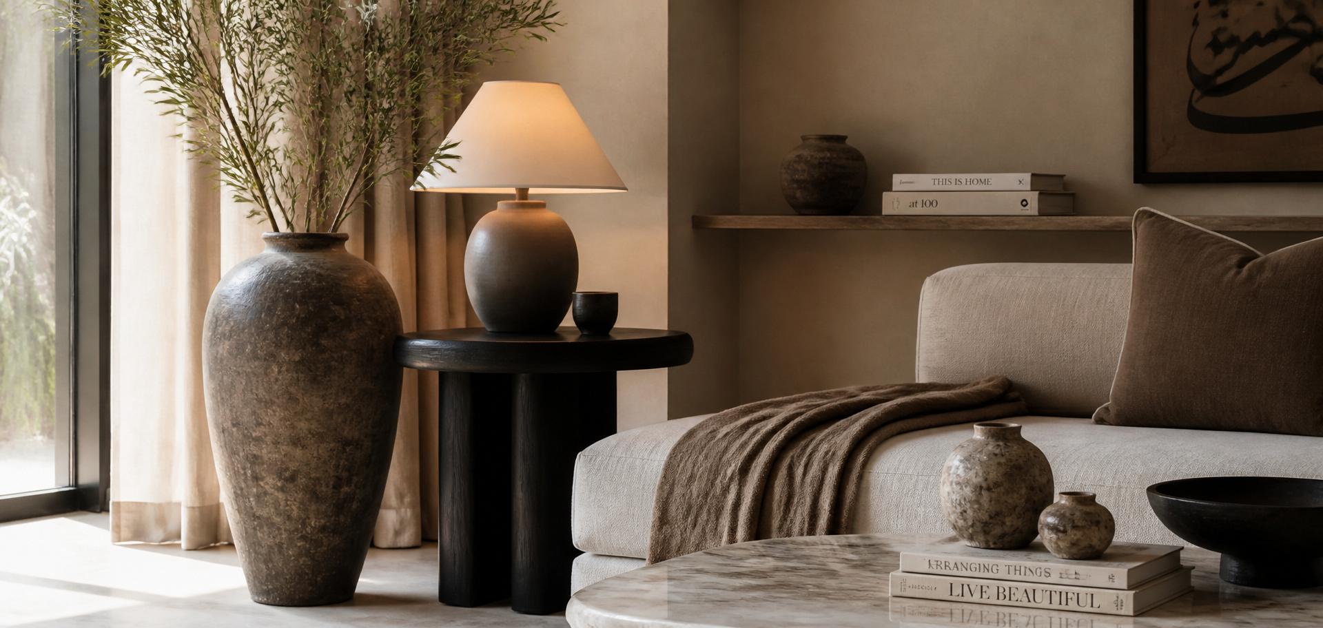 A curated modern living space